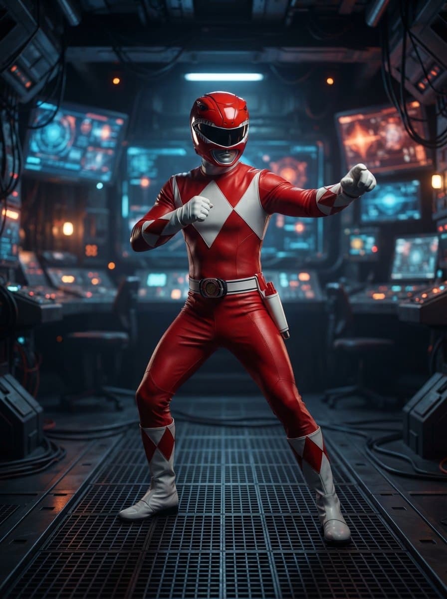 Power Rangers costume — example look