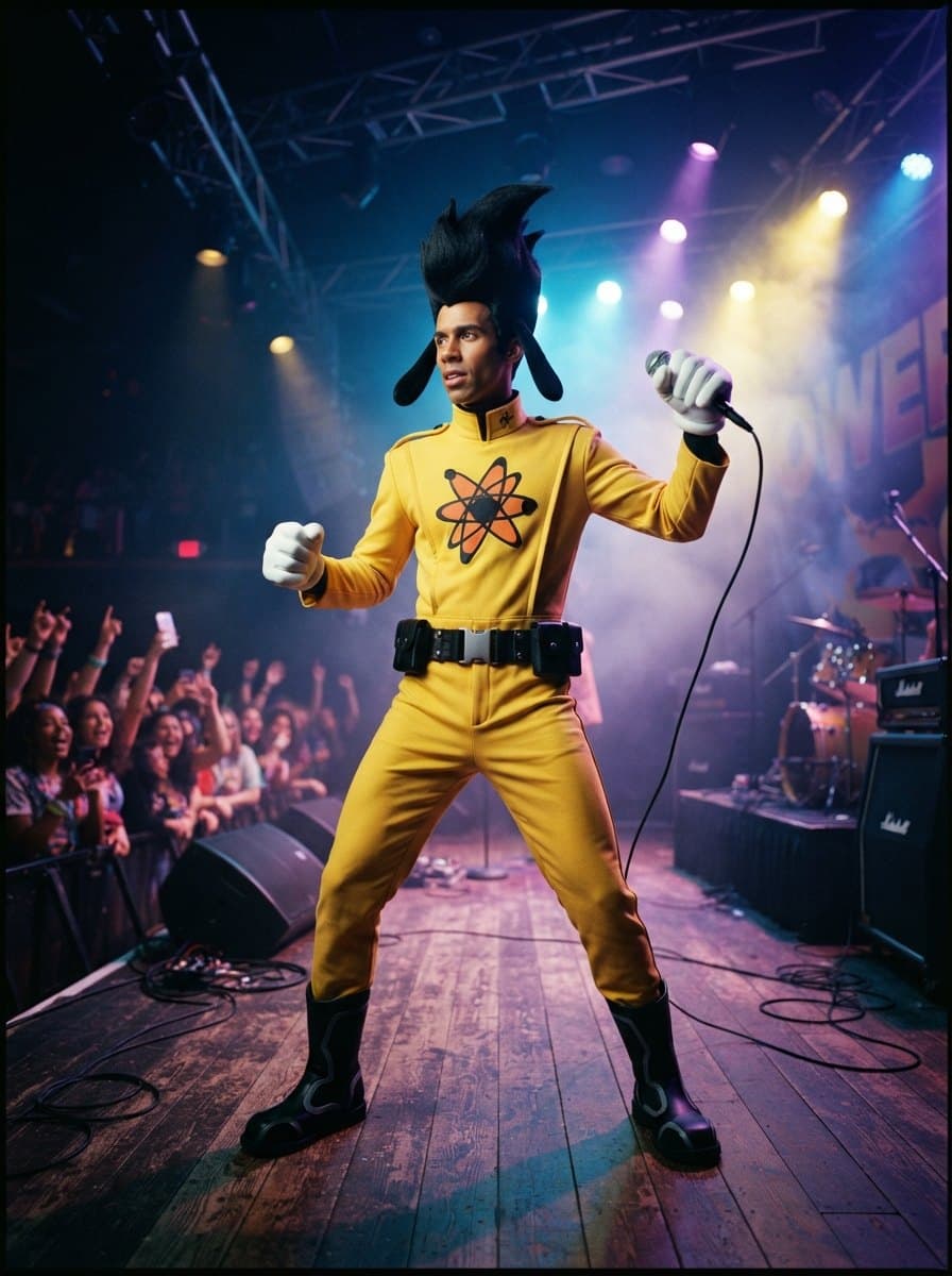 Powerline costume — example look