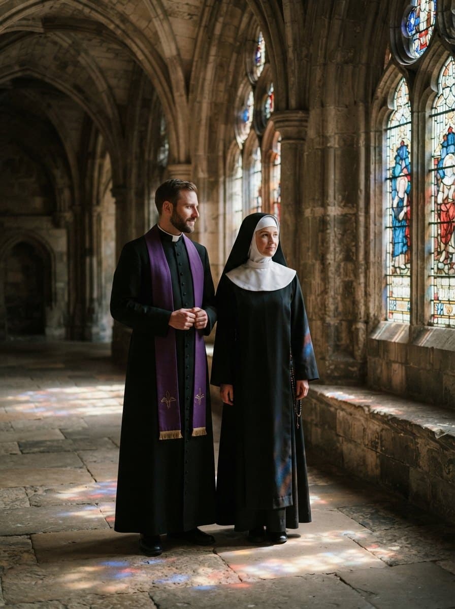 Priest and Nun costume