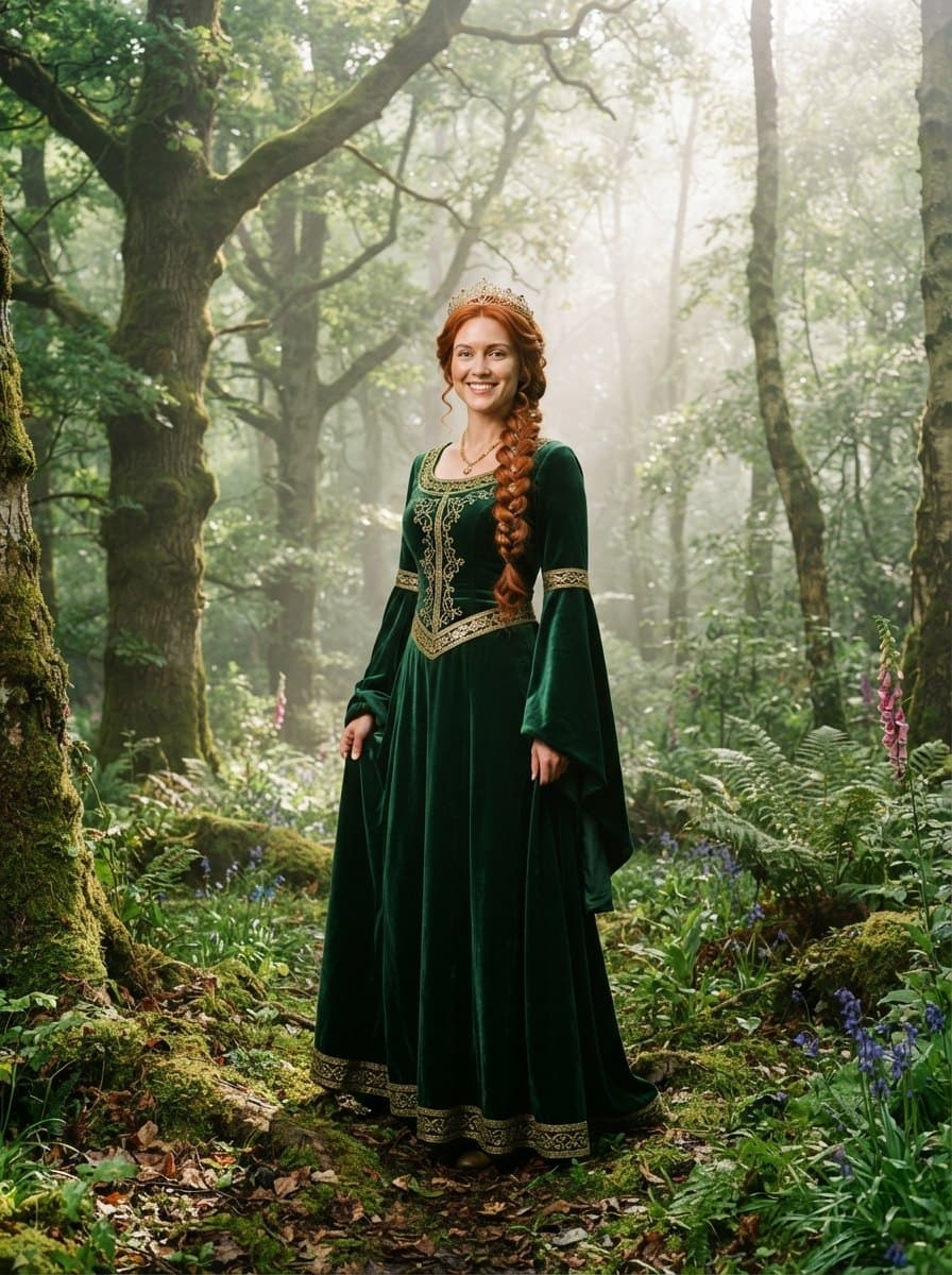Princess Fiona costume — example look
