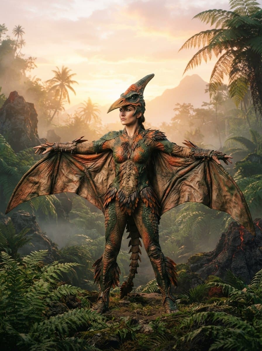 Pterodactyl costume