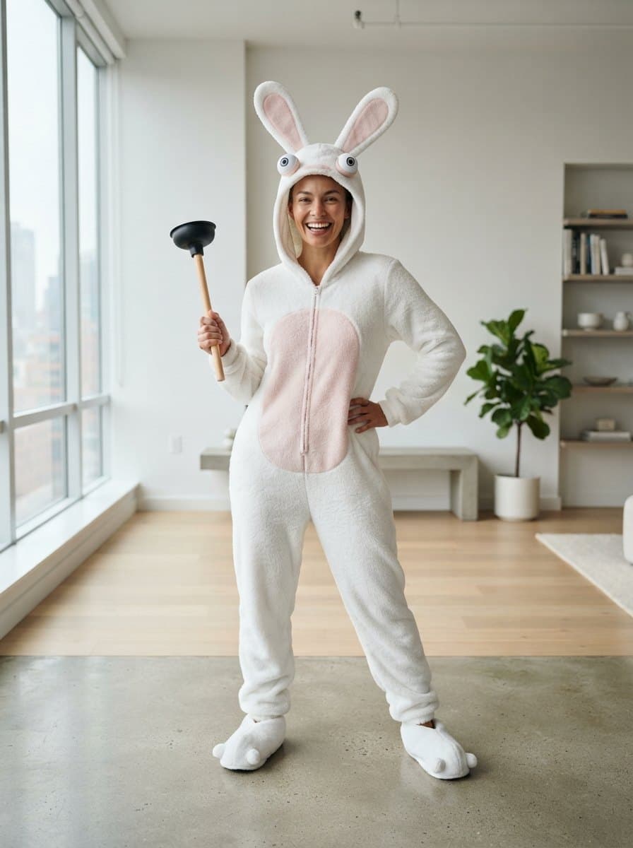 Rabbids costume — example look