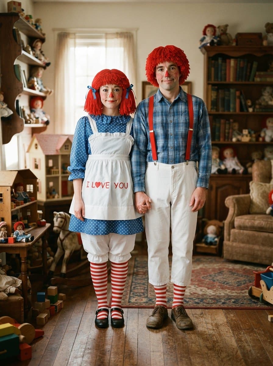 Raggedy Ann and Andy costume