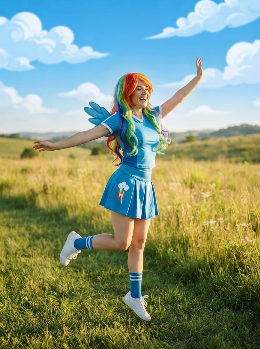 Rainbow Dash costume
