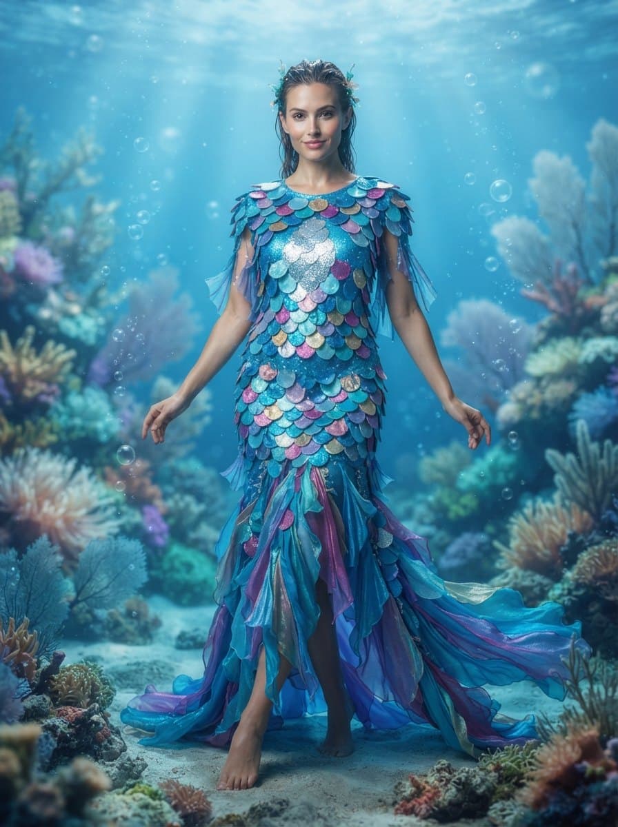 The Rainbow Fish costume