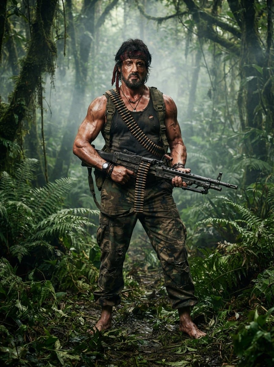 Rambo costume