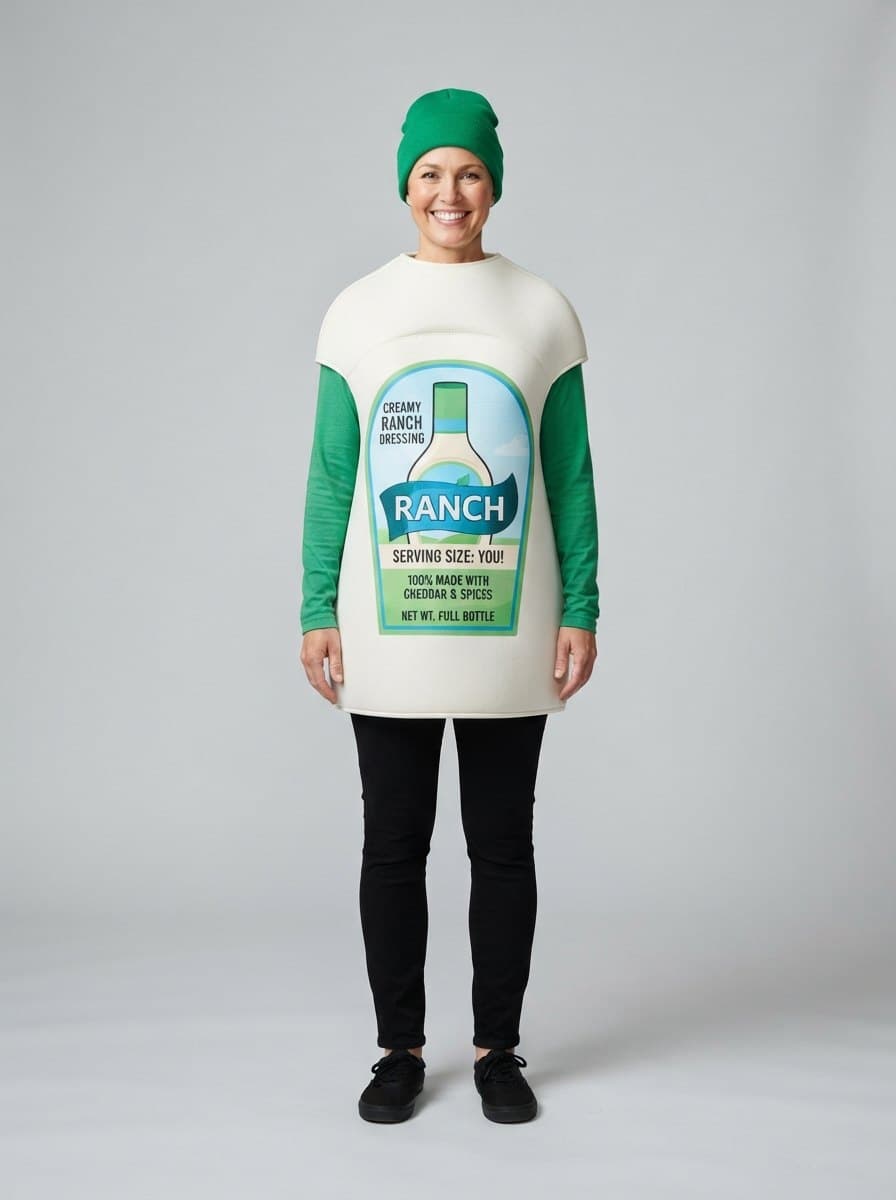 Ranch Dressing costume — example look