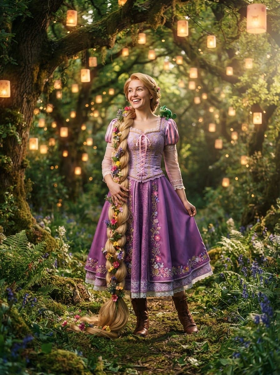 Rapunzel costume
