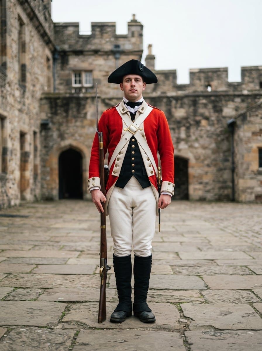 Redcoat costume — example look