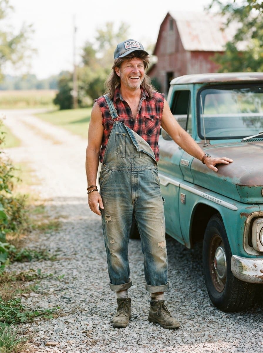 Redneck costume — example look