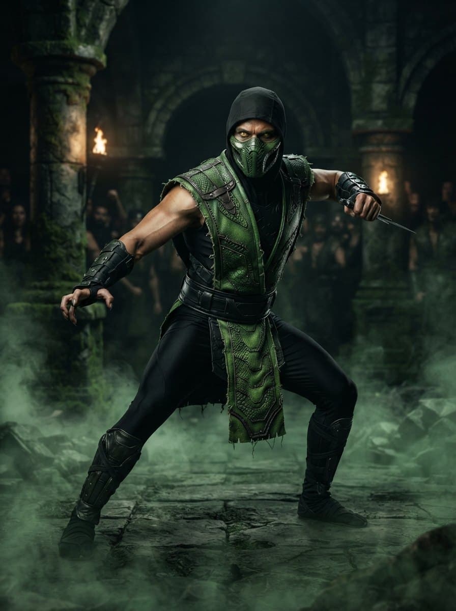 Reptile costume