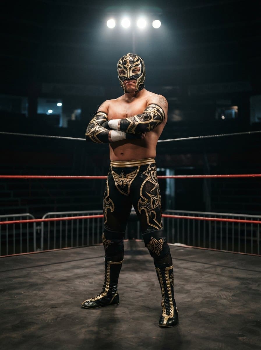 Rey Mysterio costume — example look