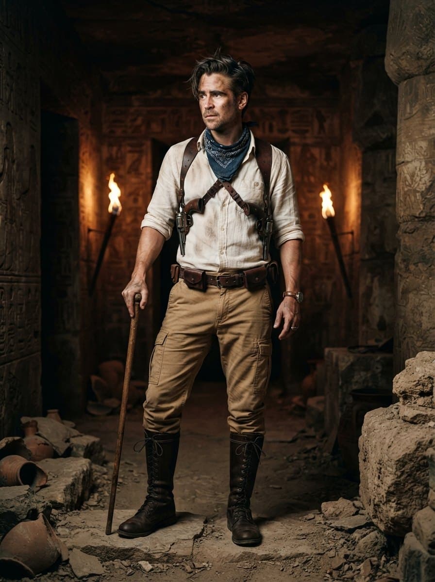 Rick O'Connell costume — example look
