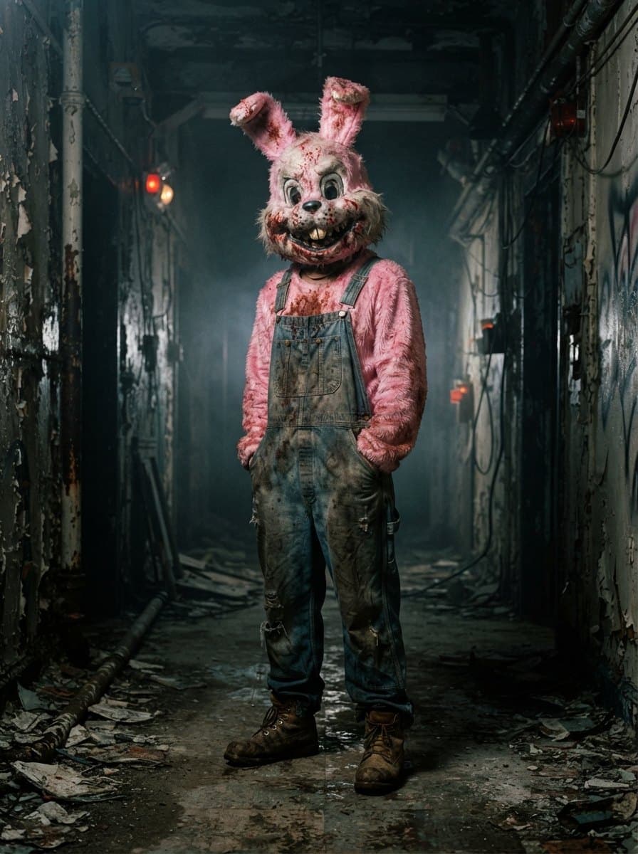 Robbie the Rabbit costume