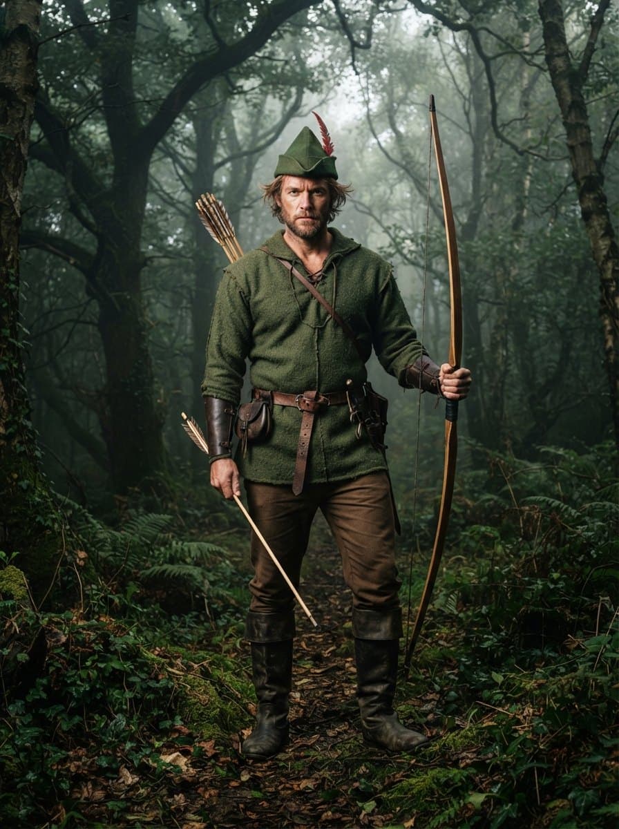 Robin Hood costume — example look