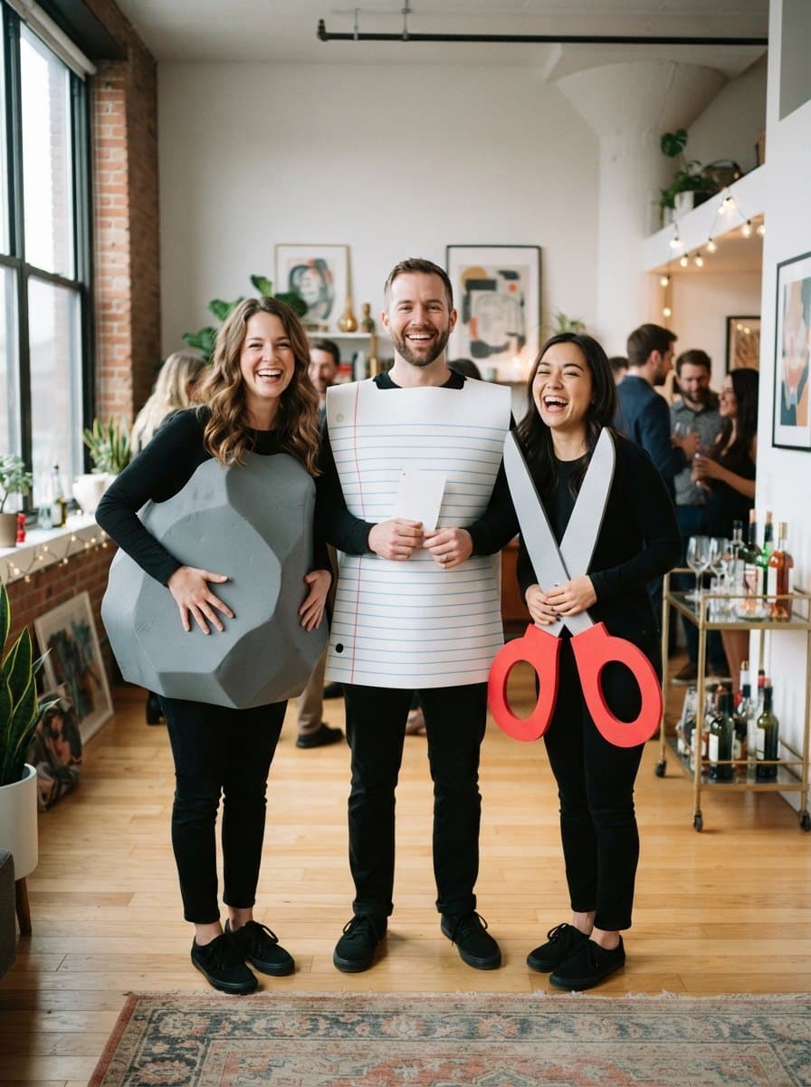 Rock Paper Scissors costume