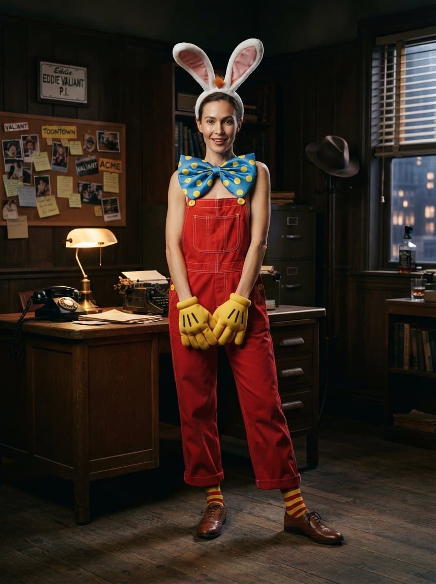Roger Rabbit costume — example look