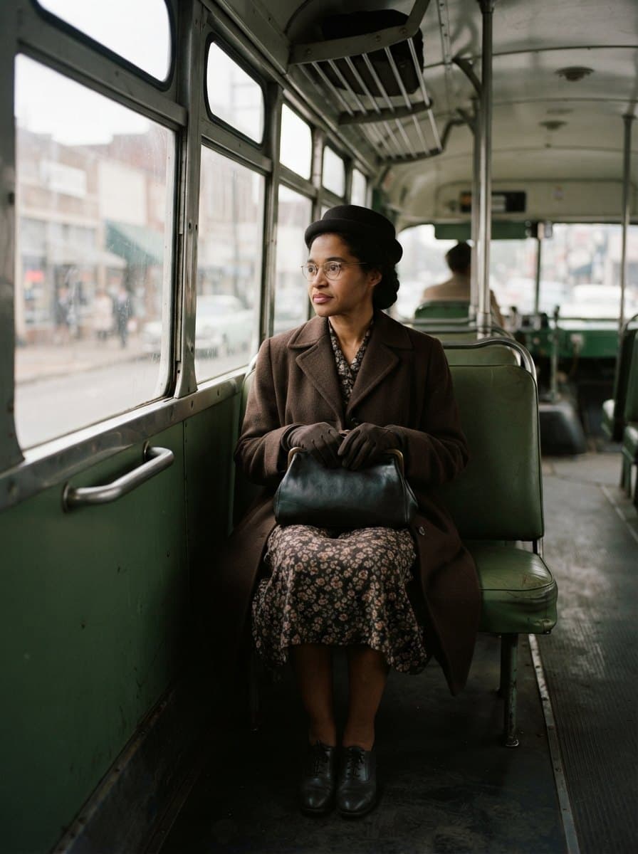 Rosa Parks costume — example look
