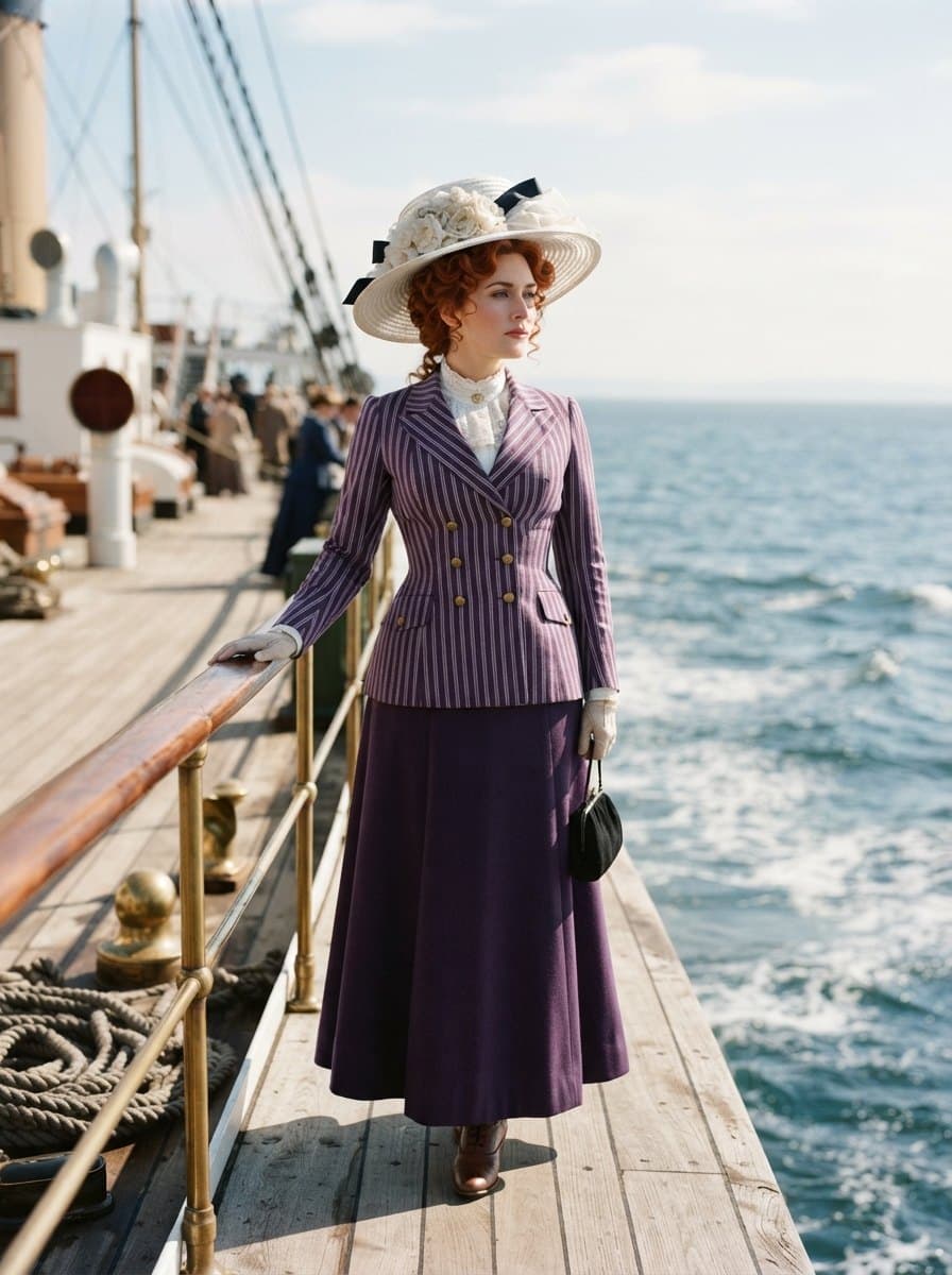 Rose from Titanic costume