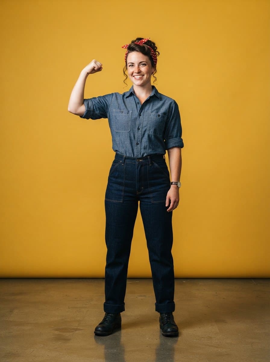 Rosie the Riveter costume
