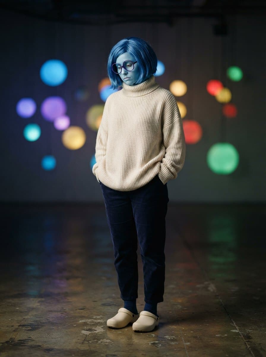 Sadness costume — example look