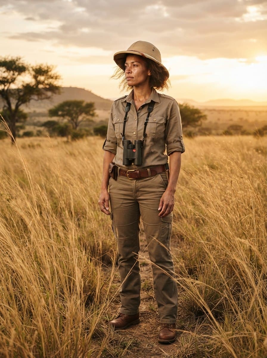 Safari Guide costume — example look