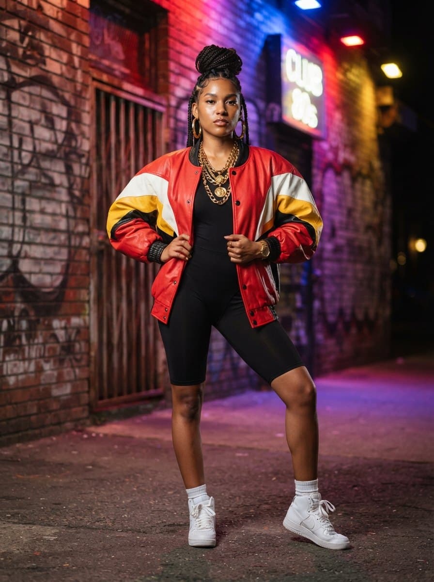 Salt-N-Pepa costume