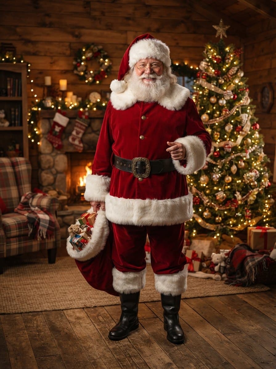Santa Claus costume — example look