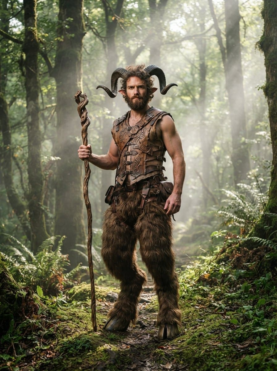 Satyr costume — example look