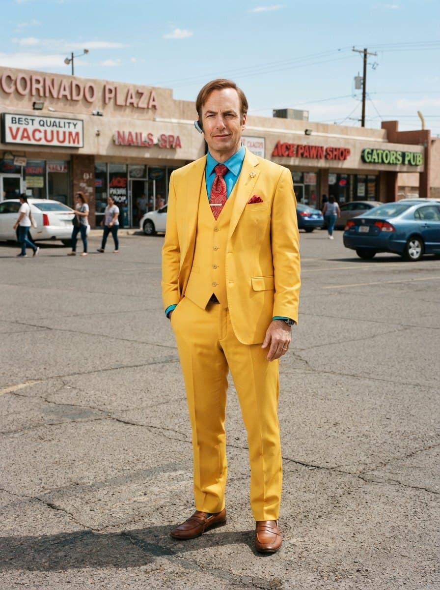 Saul Goodman costume — example look