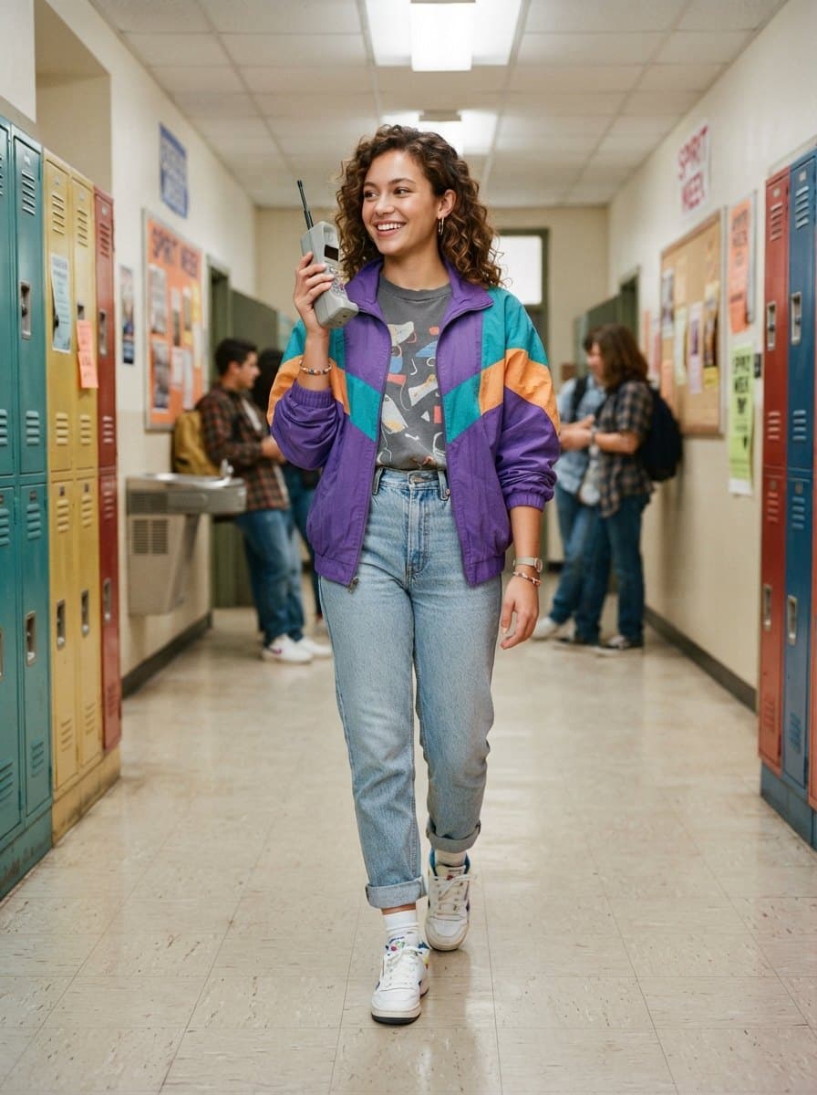 Saved by the Bell costume — example look