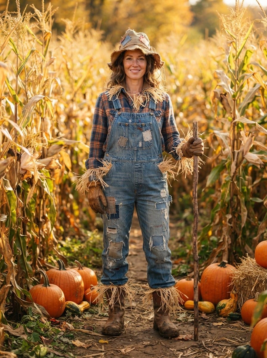 Scarecrow costume — example look