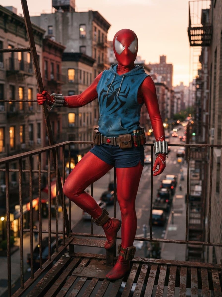 Scarlet Spider costume