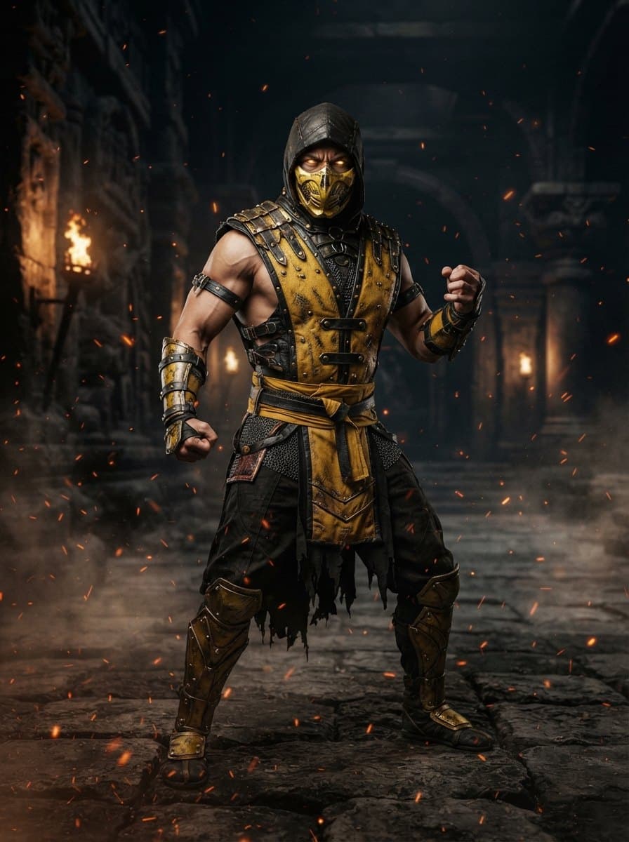 Scorpion costume