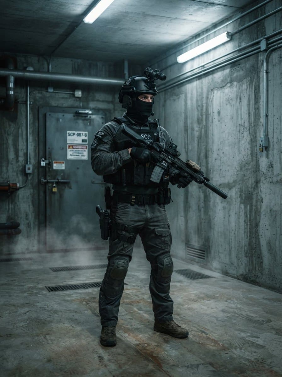 SCP Foundation costume