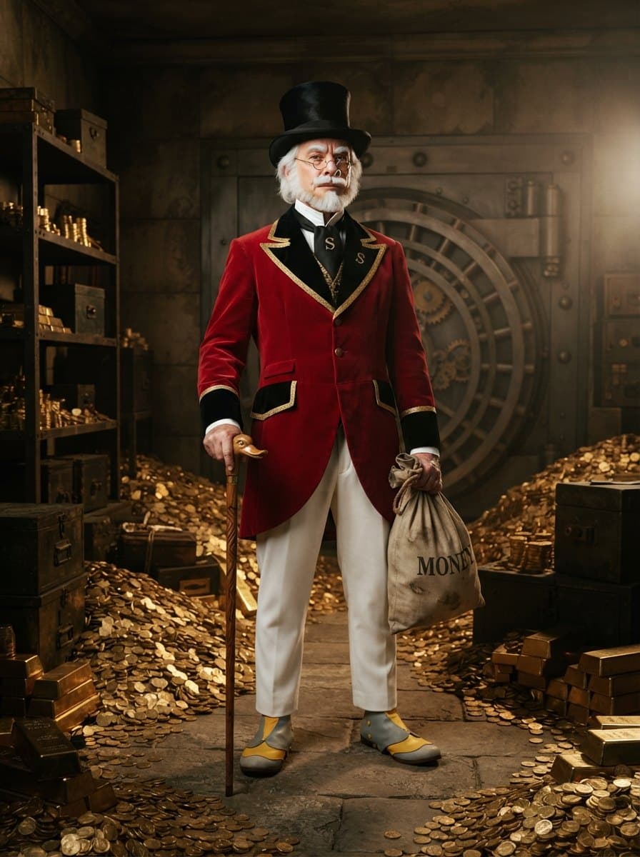 Scrooge McDuck costume