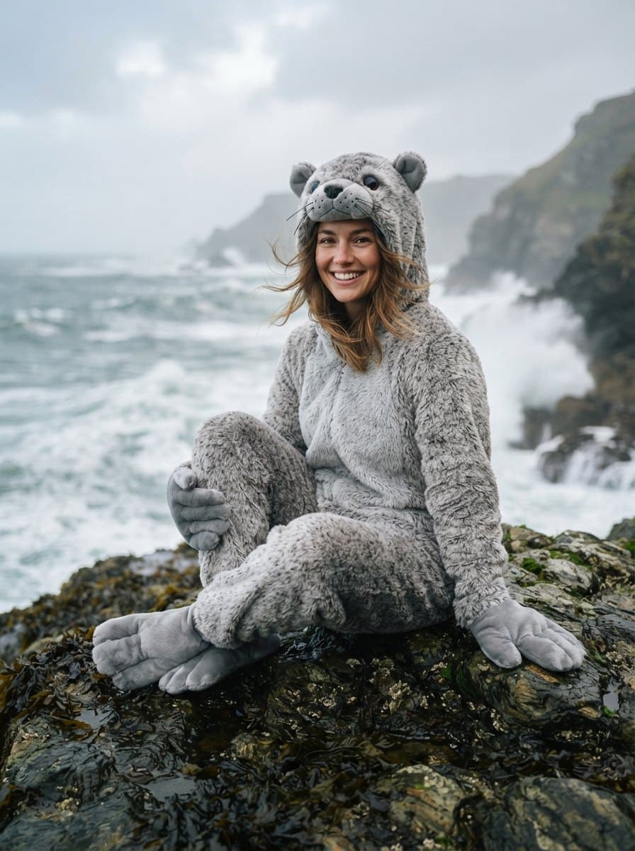 Seal costume — example look