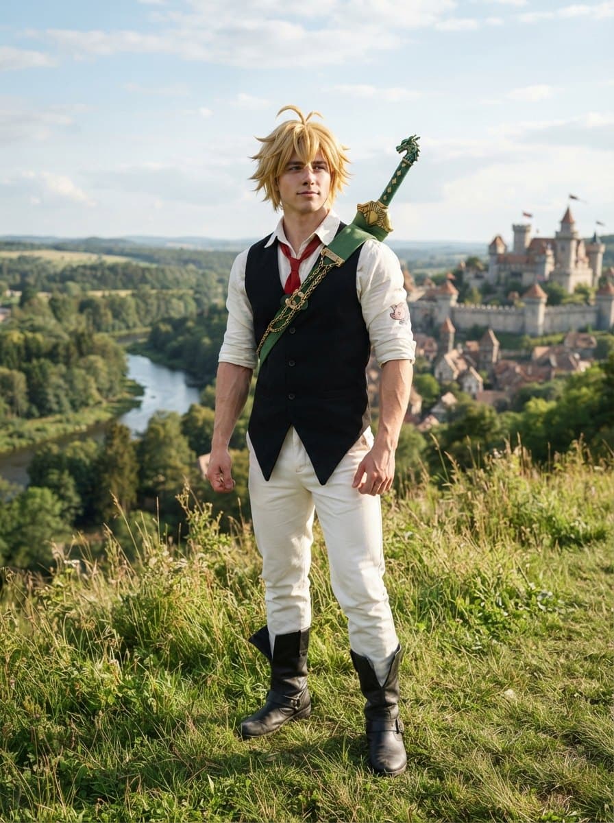 Seven Deadly Sins costume — example look