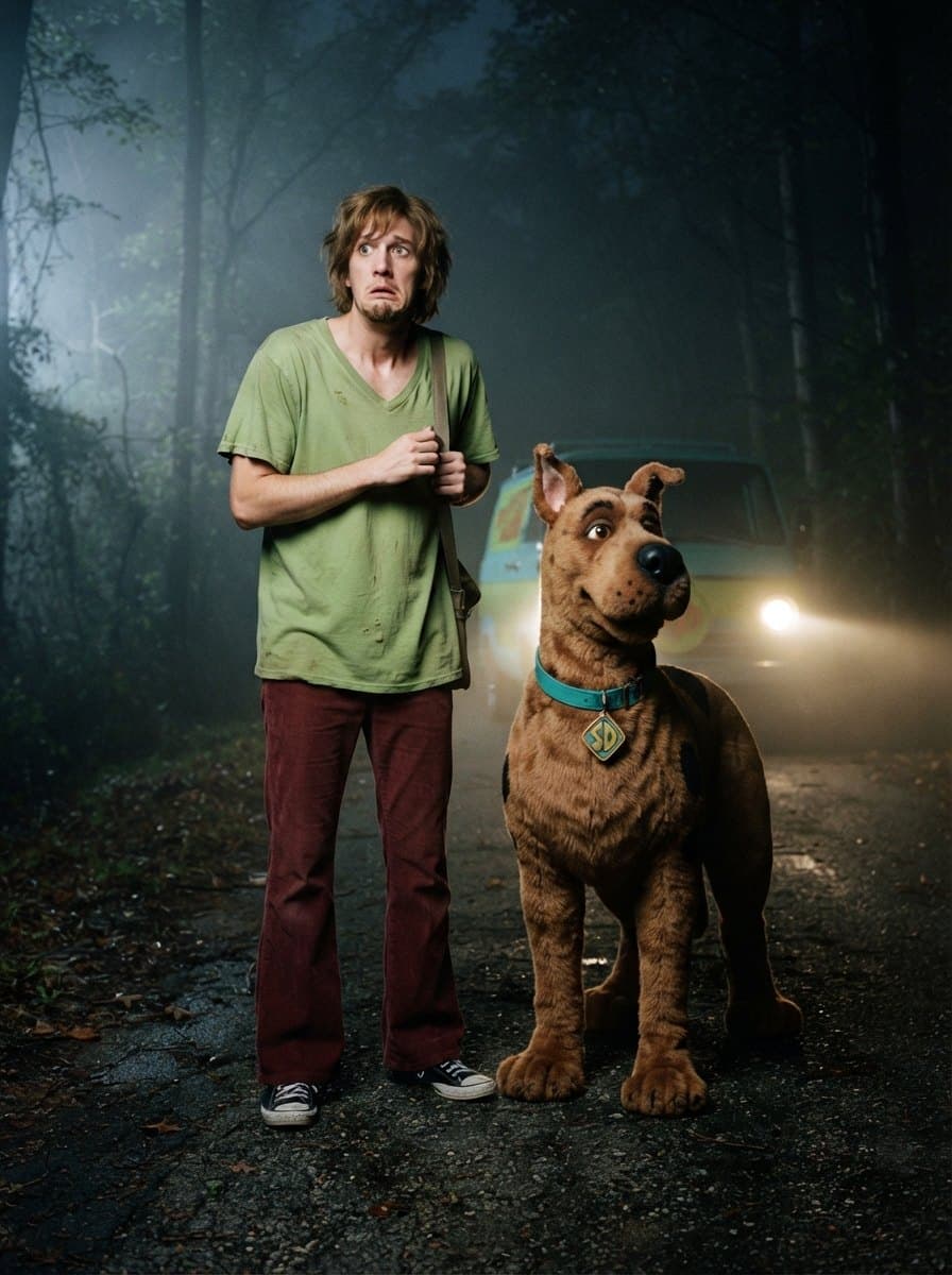 Shaggy and Scooby-Doo costume
