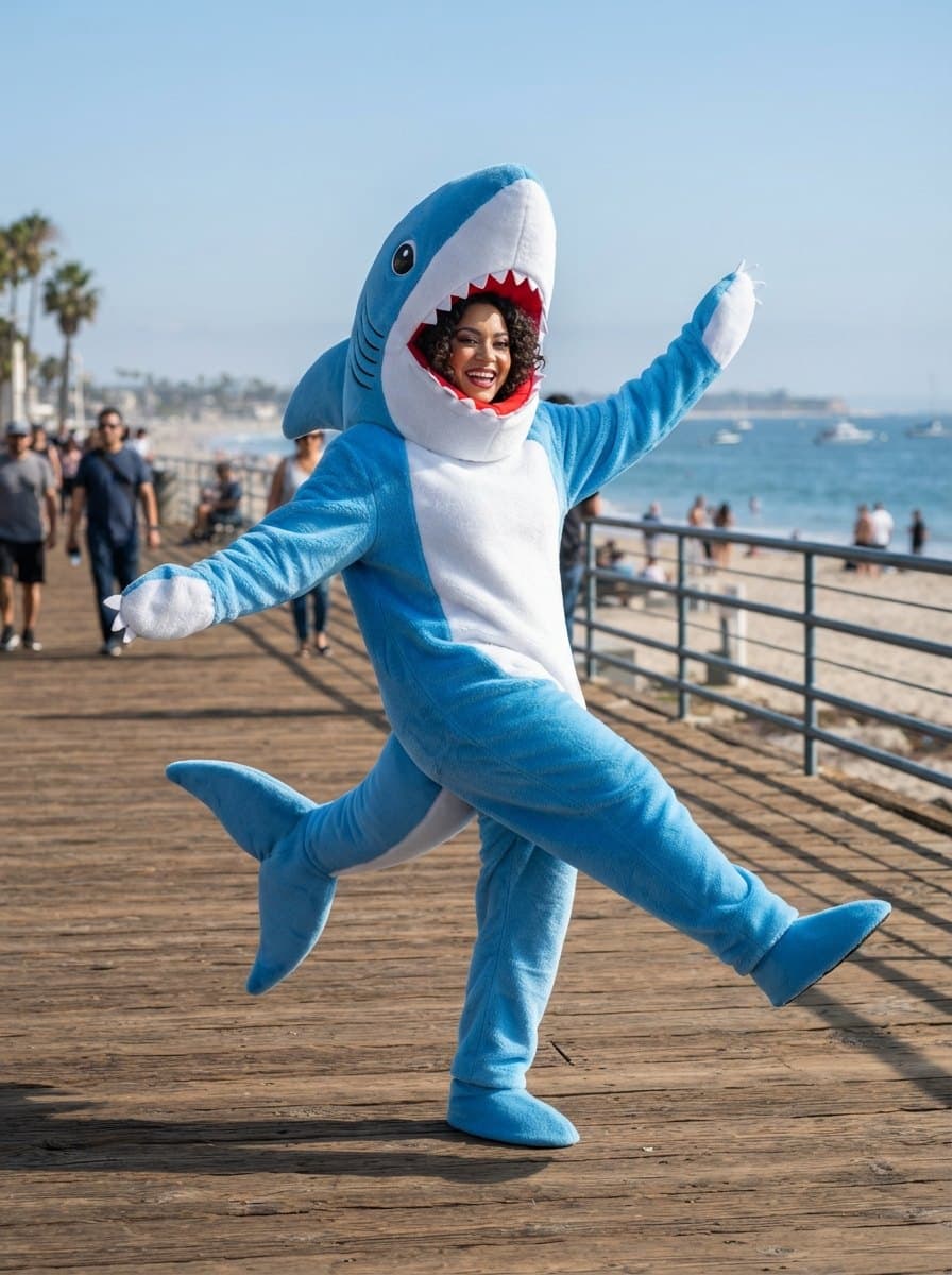 Sharky costume