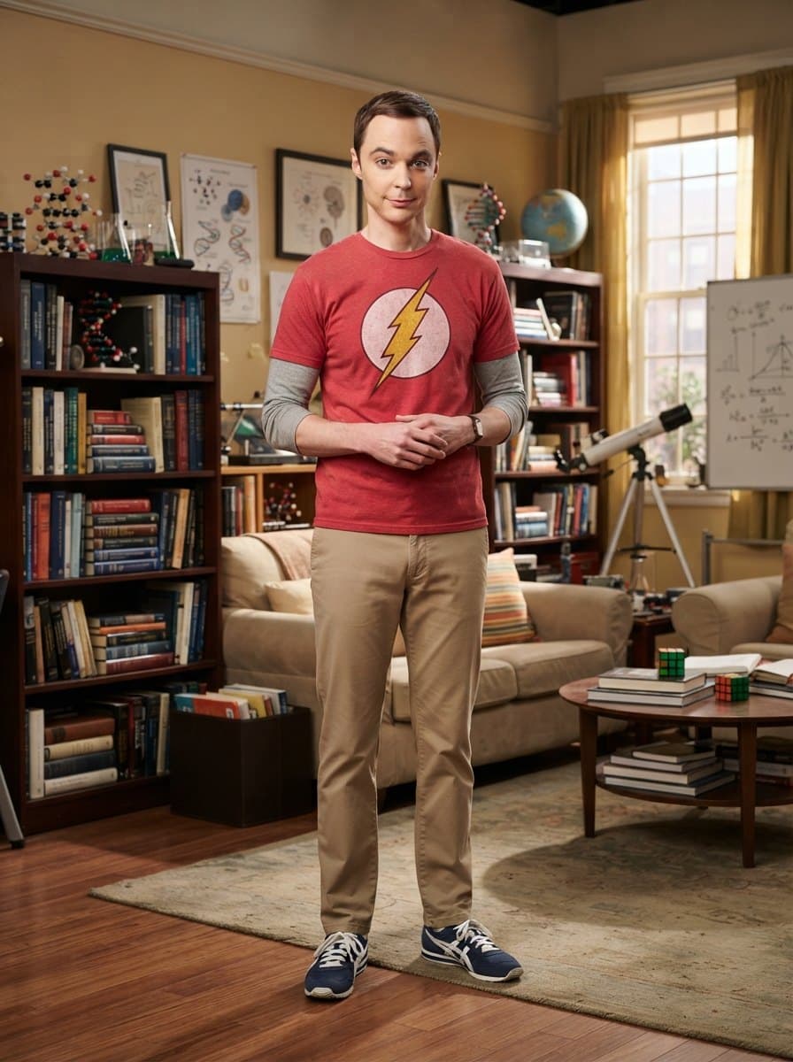Sheldon Cooper costume — example look