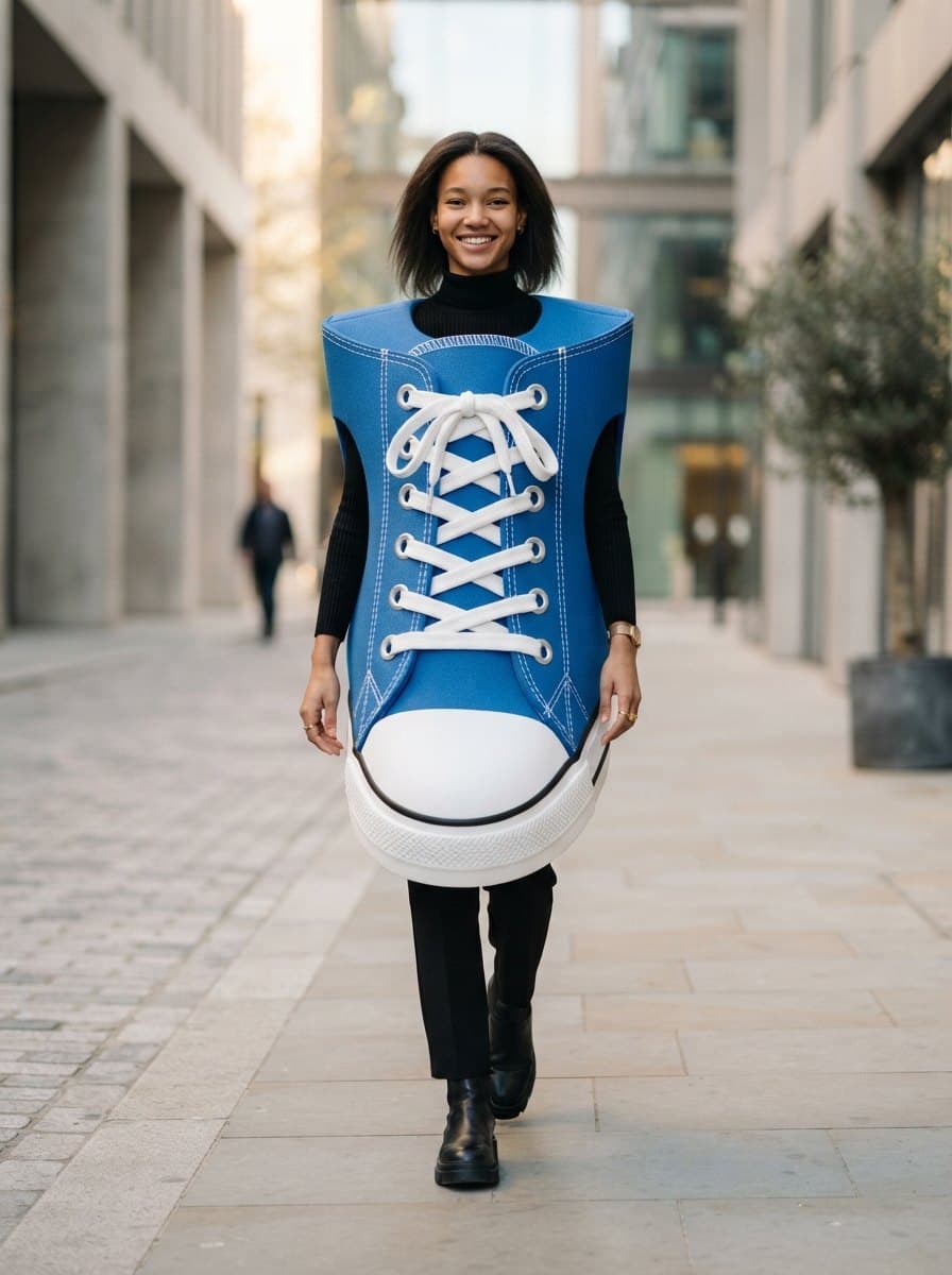 Shoe costume — example look