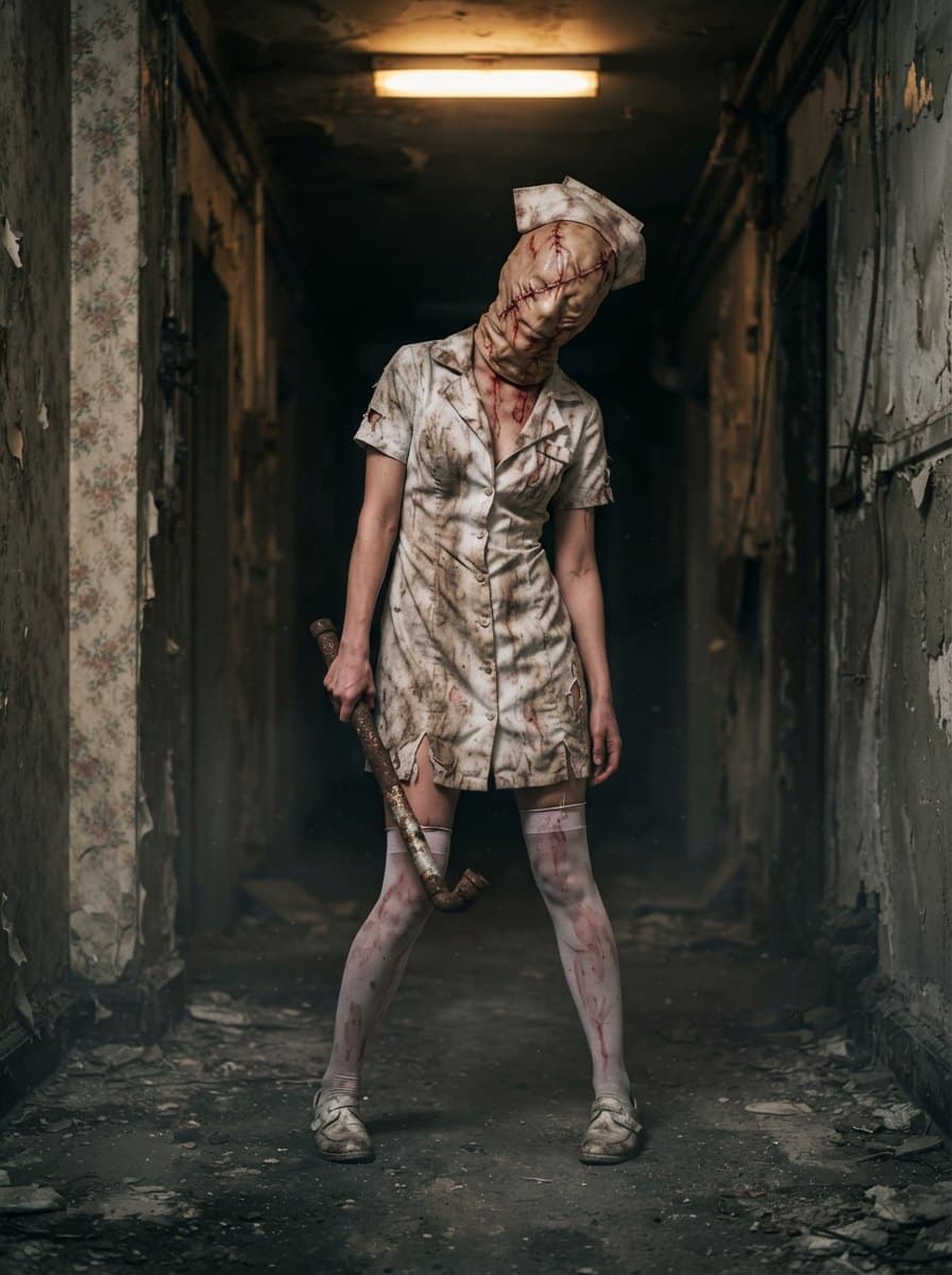 Silent Hill Nurse costume — example look