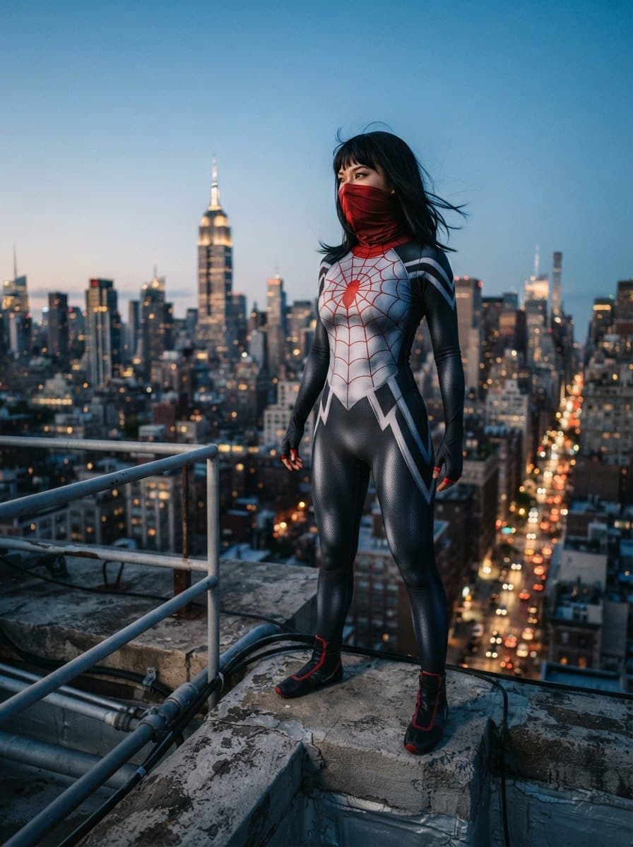 Silk costume — example look