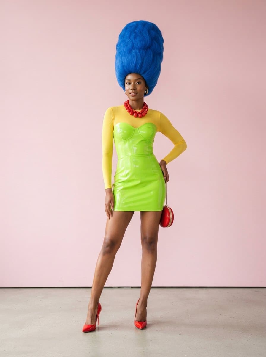 Simp costume — example look