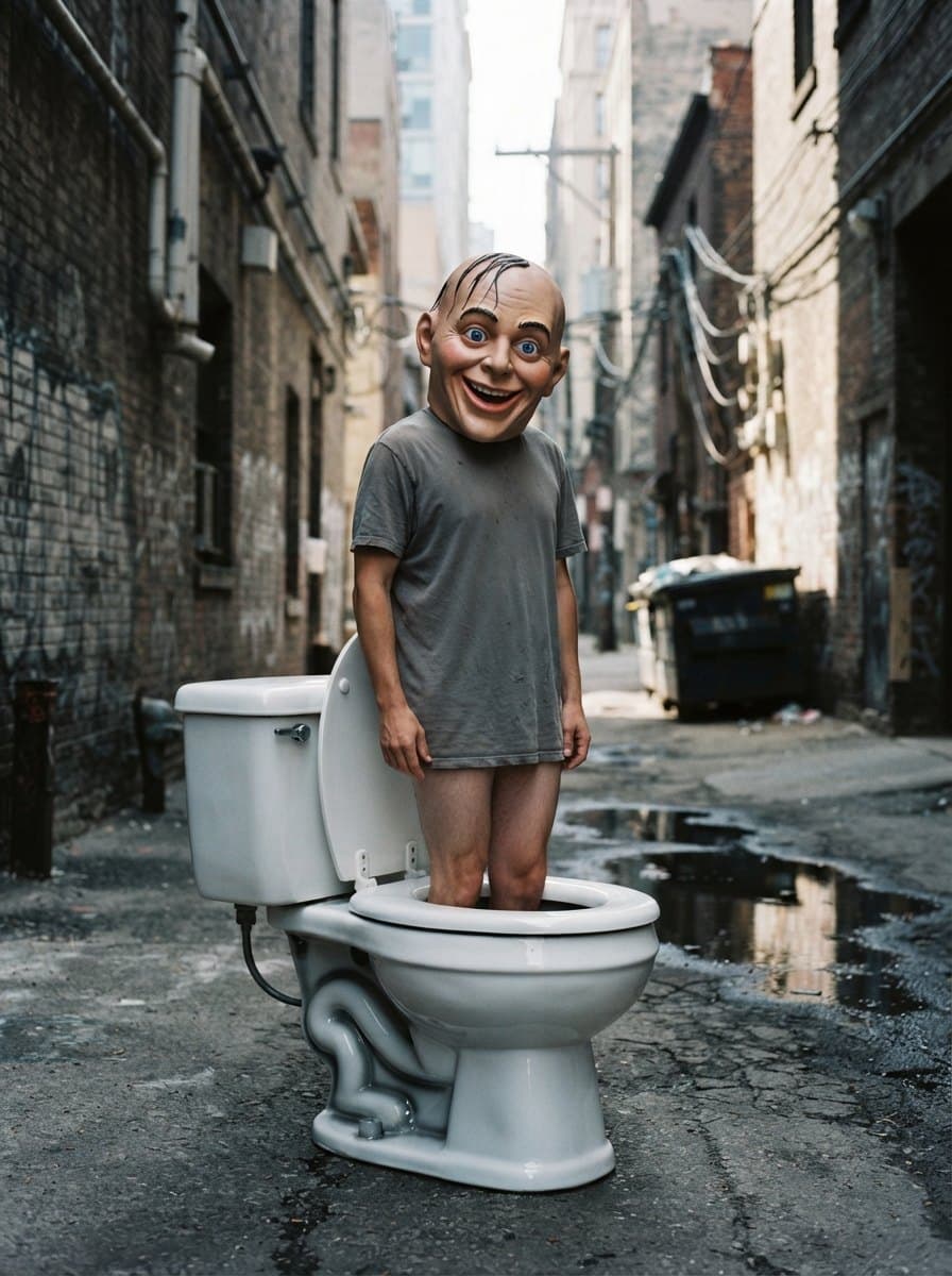 Skibidi Toilet costume