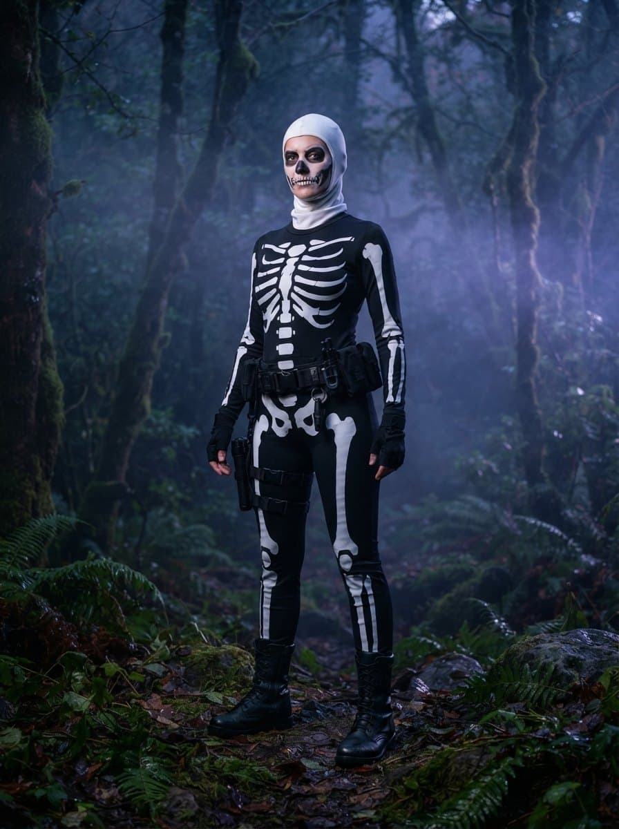 Skull Trooper costume — example look
