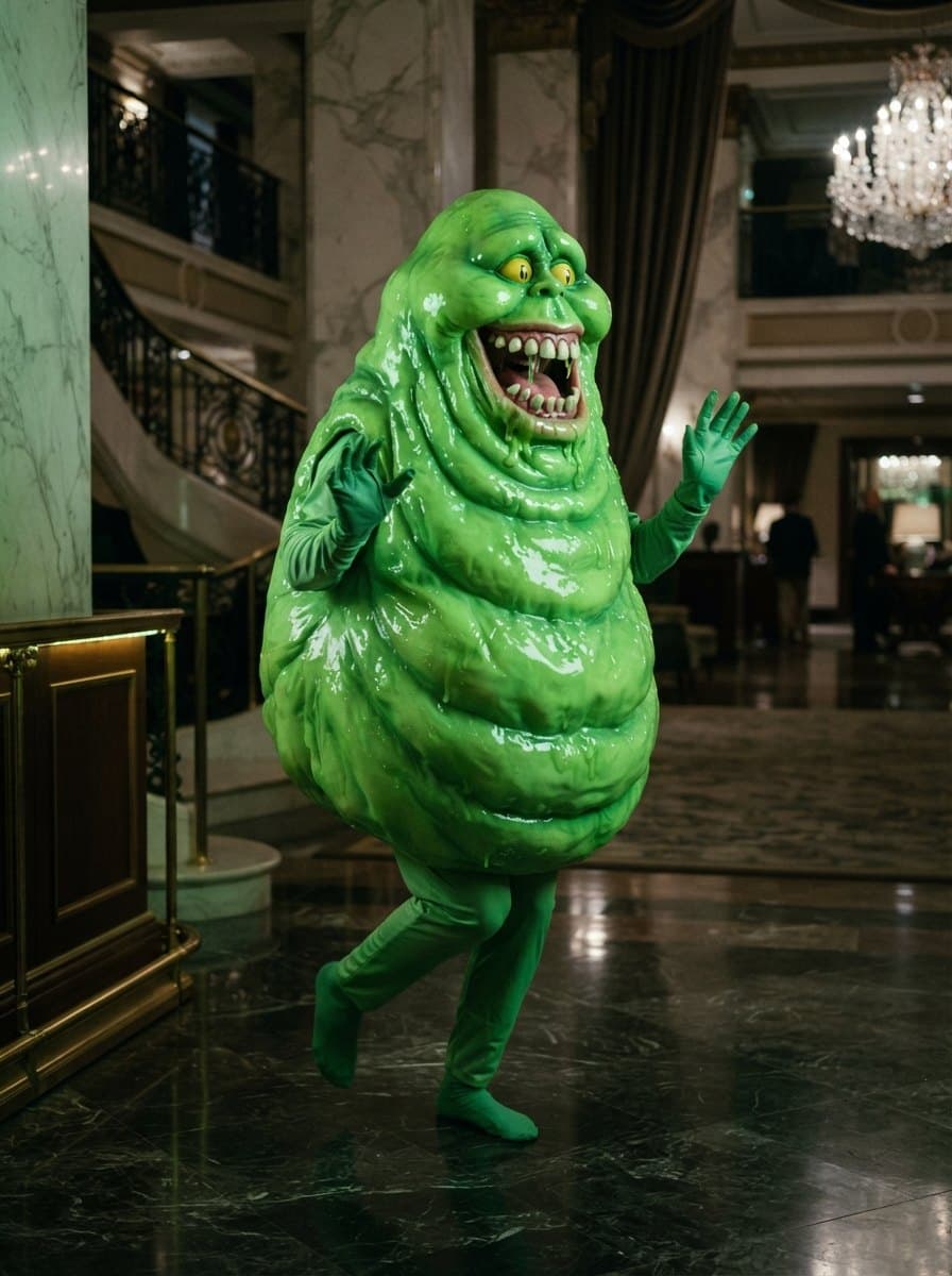 Slimer costume
