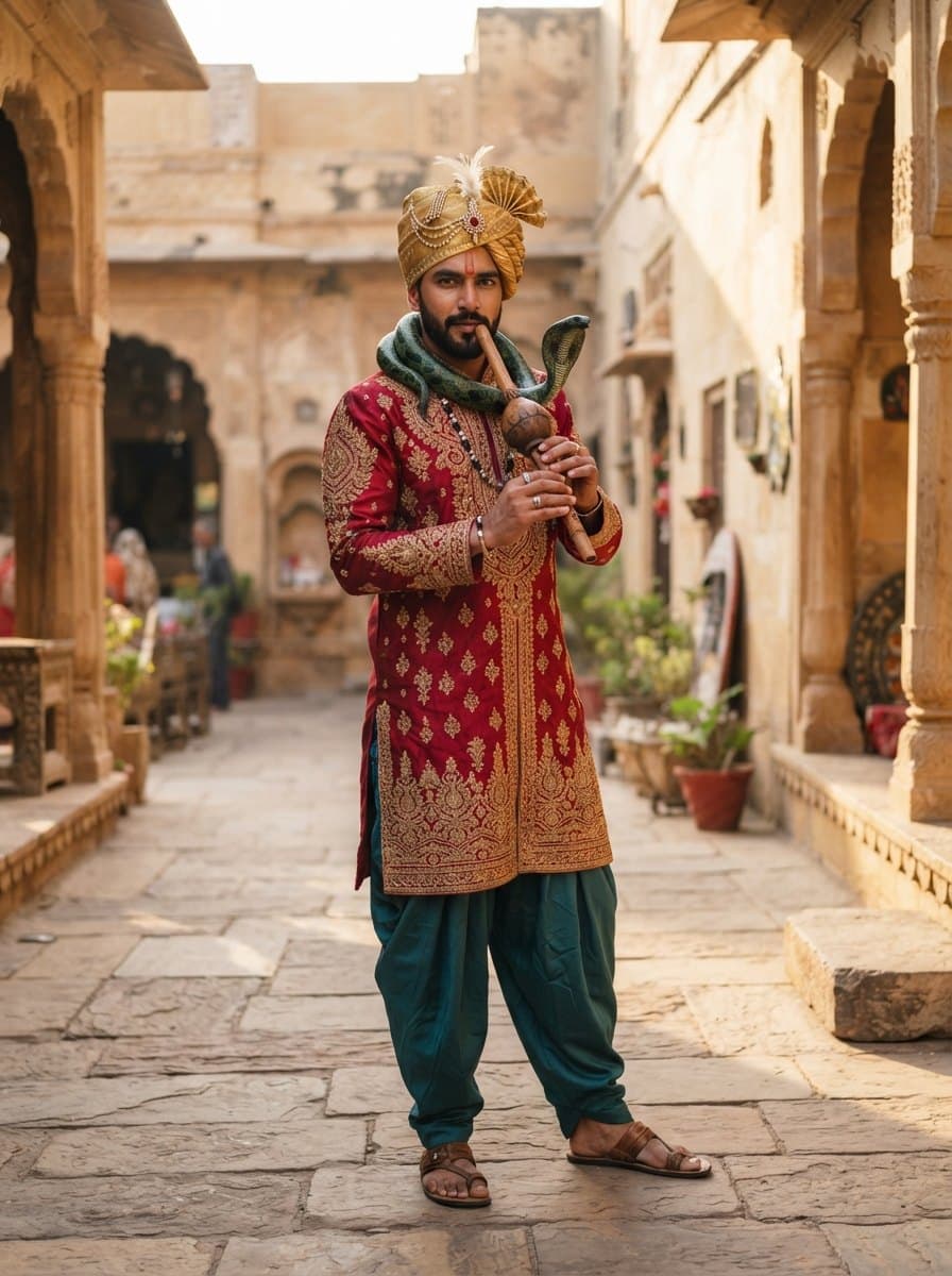 Snake Charmer costume