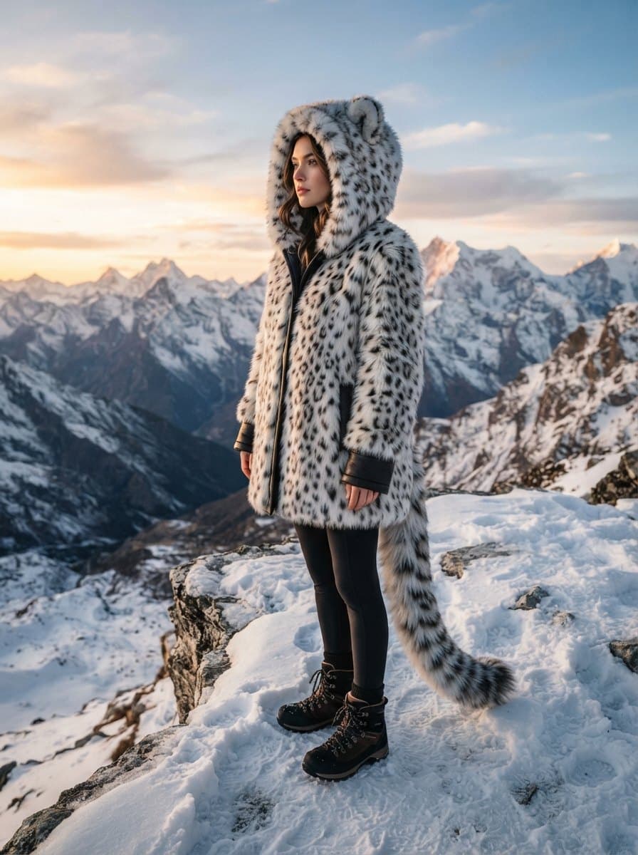 Snow Leopard costume